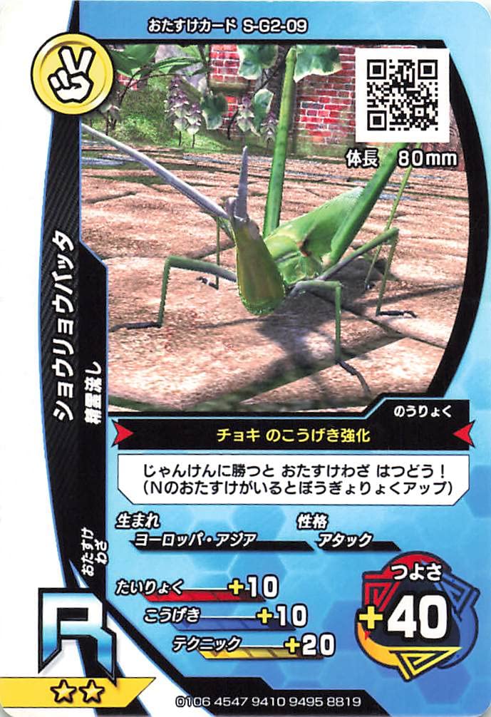 Amazon.co.jp: 甲虫王者 ムシキング ショウリョウバッタ S-G2-09